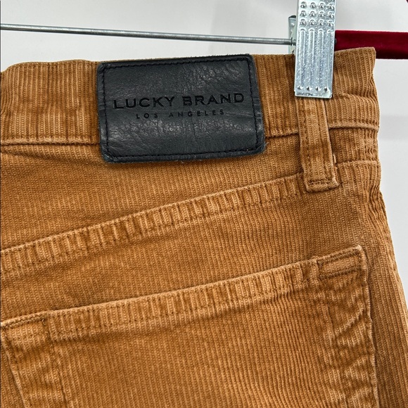 Lucky Brand Mid Rise Authentic Straight Crop Corduroy Jean Size 4 - Picture 7 of 10
